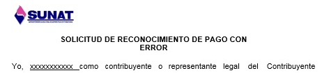 solicitud error